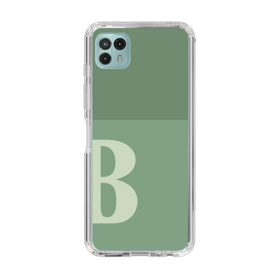 Slim Protection Case［ Original - initial two tone - B green ］