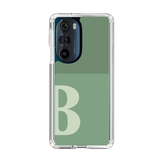 Slim Protection Case［ Original - initial two tone - B green ］