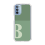Slim Protection Case［ Original - initial two tone - B green ］