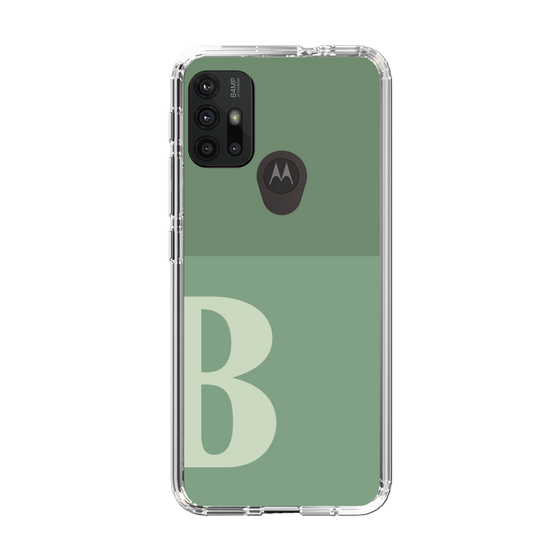 Slim Protection Case［ Original - initial two tone - B green ］