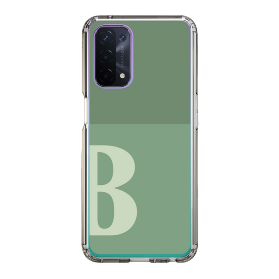 Slim Protection Case［ Original - initial two tone - B green ］