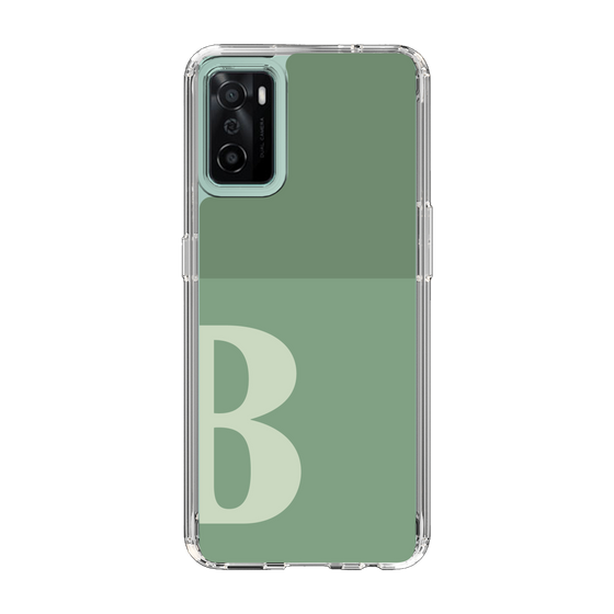 Slim Protection Case［ Original - initial two tone - B green ］