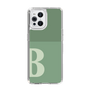 Slim Protection Case［ Original - initial two tone - B green ］