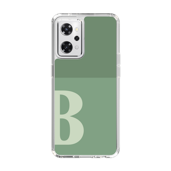 Slim Protection Case［ オリジナル - initial two tone - B green ］