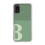 Slim Protection Case［ Original - initial two tone - B green ］