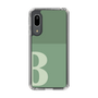 Slim Protection Case［ Original - initial two tone - B green ］