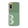 Slim Protection Case［ Original - initial two tone - B green ］