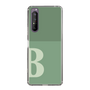 Slim Protection Case［ Original - initial two tone - B green ］
