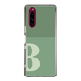 Slim Protection Case［ Original - initial two tone - B green ］