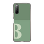 Slim Protection Case［ Original - initial two tone - B green ］
