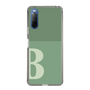 Slim Protection Case［ Original - initial two tone - B green ］