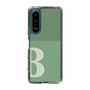 Slim Protection Case［ Original - initial two tone - B green ］