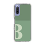 Slim Protection Case［ Original - initial two tone - B green ］