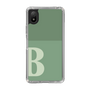 Slim Protection Case［ Original - initial two tone - B green ］