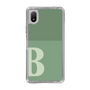 Slim Protection Case［ Original - initial two tone - B green ］