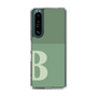 Slim Protection Case［ Original - initial two tone - B green ］