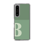 Slim Protection Case［ Original - initial two tone - B green ］