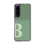 Slim Protection Case［ Original - initial two tone - B green ］