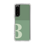 Slim Protection Case［ Original - initial two tone - B green ］