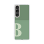 Slim Protection Case［ Original - initial two tone - B green ］
