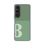 Slim Protection Case［ Original - initial two tone - B green ］