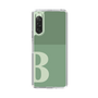 Slim Protection Case［ Original - initial two tone - B green ］