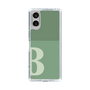 Slim Protection Case［ Original - initial two tone - B green ］