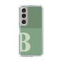 Slim Protection Case［ Original - initial two tone - B green ］