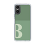 Slim Protection Case［ Original - initial two tone - B green ］