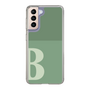 Slim Protection Case［ Original - initial two tone - B green ］