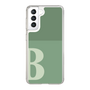 Slim Protection Case［ Original - initial two tone - B green ］