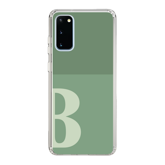 Slim Protection Case［ Original - initial two tone - B green ］