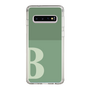 Slim Protection Case［ Original - initial two tone - B green ］