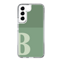 Slim Protection Case［ Original - initial two tone - B green ］