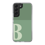 Slim Protection Case［ Original - initial two tone - B green ］