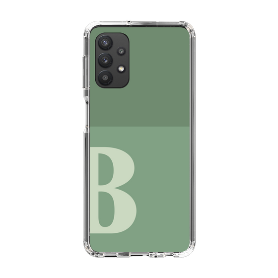 Slim Protection Case［ Original - initial two tone - B green ］