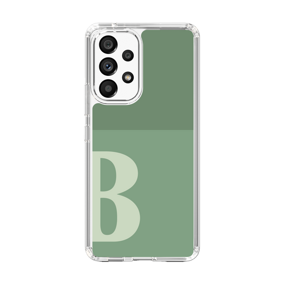 Slim Protection Case［ Original - initial two tone - B green ］