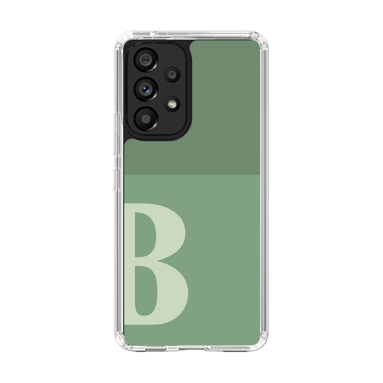 Slim Protection Case［ Original - initial two tone - B green ］
