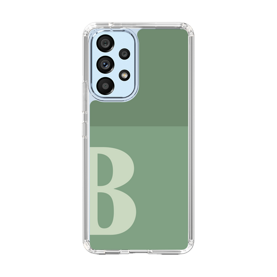 Slim Protection Case［ Original - initial two tone - B green ］