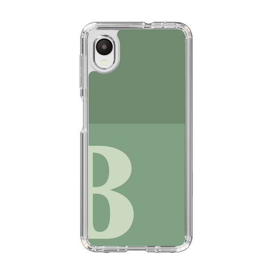 Slim Protection Case［ Original - initial two tone - B green ］