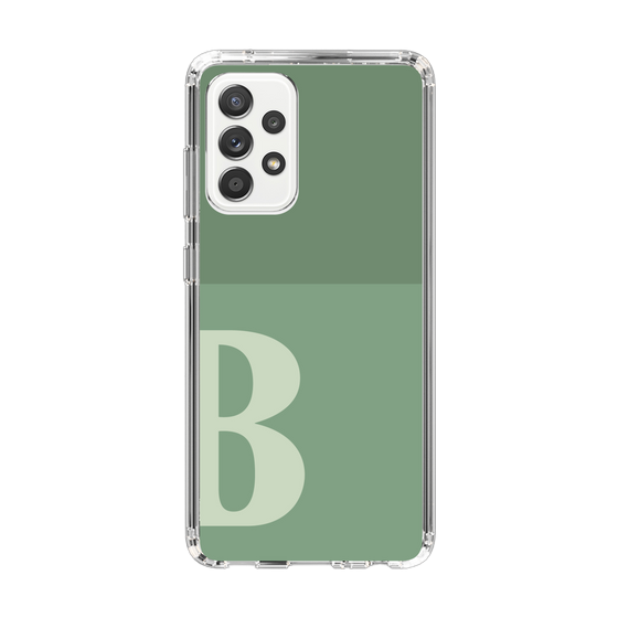 Slim Protection Case［ Original - initial two tone - B green ］