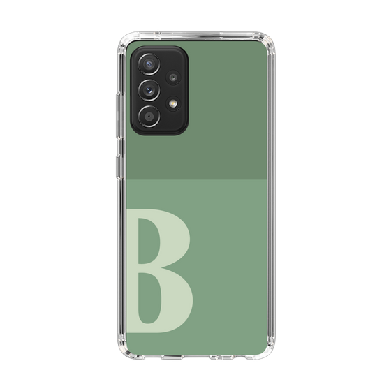 Slim Protection Case［ Original - initial two tone - B green ］