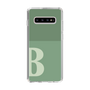 Slim Protection Case［ Original - initial two tone - B green ］
