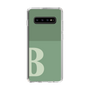 Slim Protection Case［ Original - initial two tone - B green ］