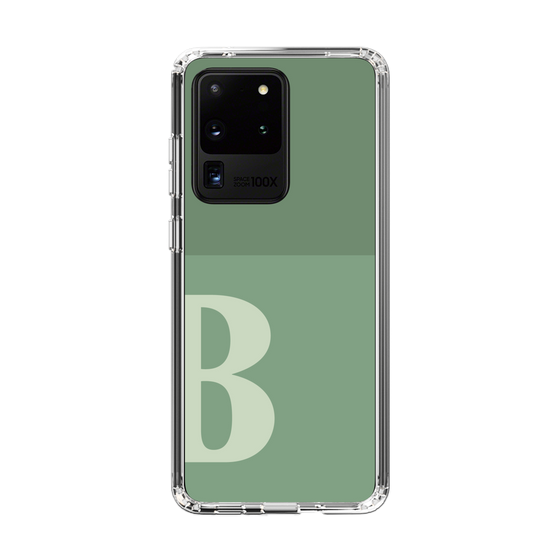 Slim Protection Case［ Original - initial two tone - B green ］