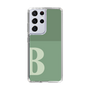 Slim Protection Case［ Original - initial two tone - B green ］