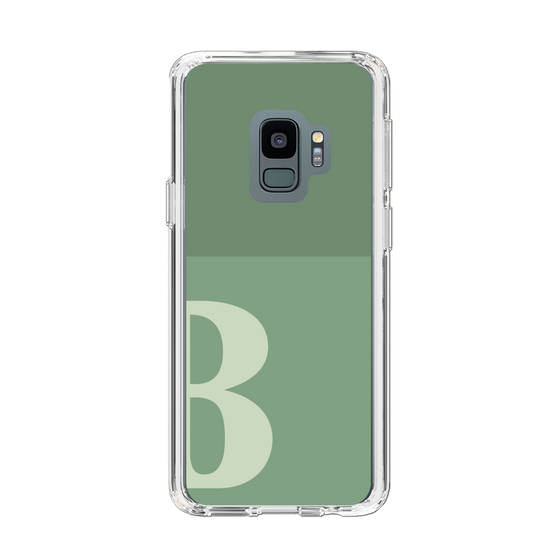 Slim Protection Case［ Original - initial two tone - B green ］