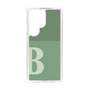 Slim Protection Case［ Original - initial two tone - B green ］