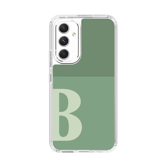 Slim Protection Case［ Original - initial two tone - B green ］