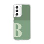 Slim Protection Case［ Original - initial two tone - B green ］